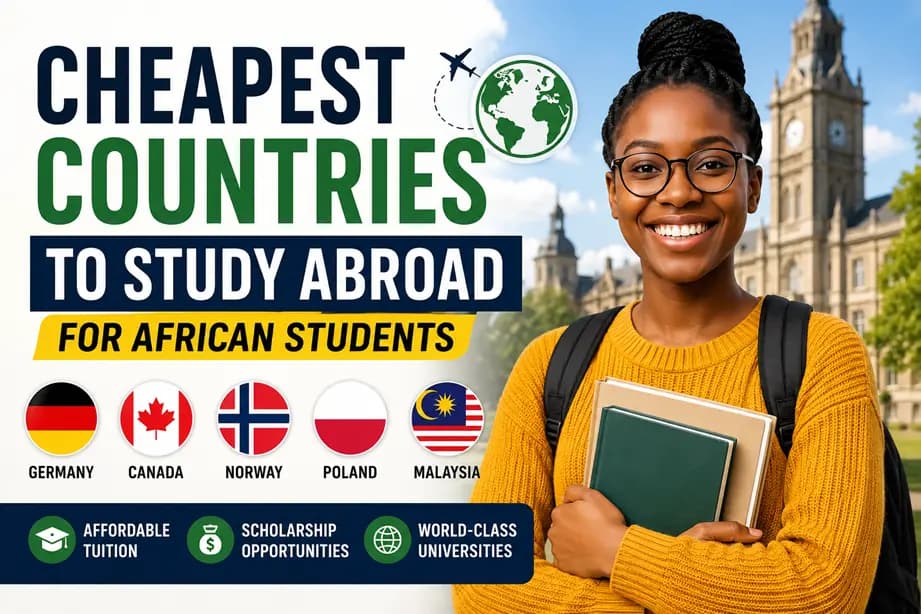Cheapest countries to study abroad