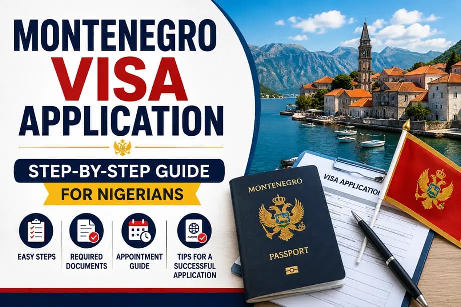 Montenegro Visa Application from Nigeria