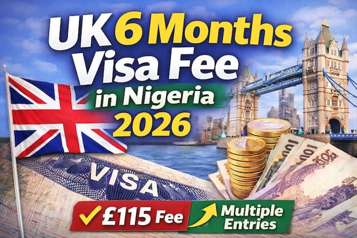 UK 6 Months Visa Fee in Nigeria: 2026 Cost & Guide - VAC