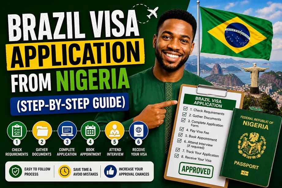 Brazil Visa Application from Nigeria (Complete Guide) - VAC
