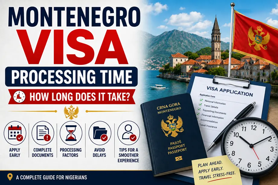 Montenegro Visa Processing Time in Nigeria (How Long Does It Take?)