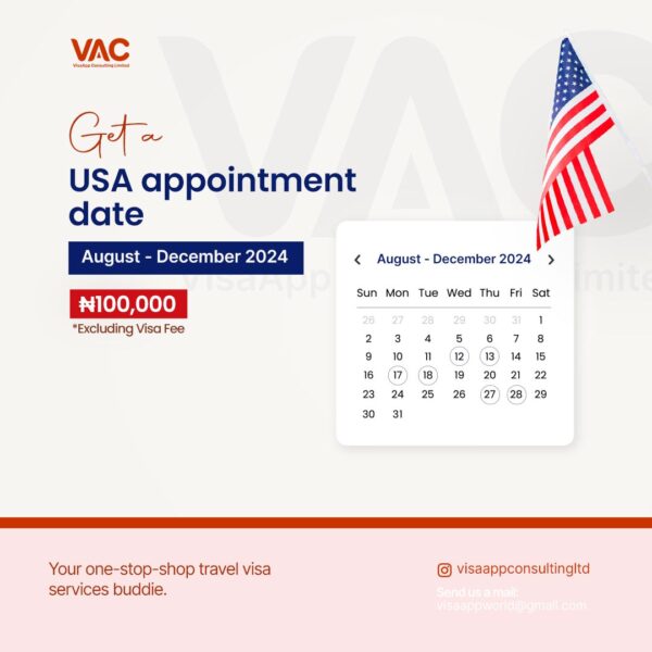 USA Visa Appointment