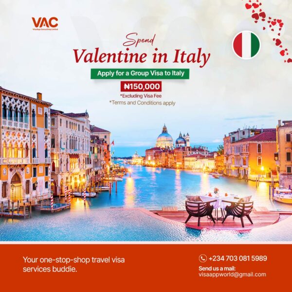 Valentine in Italy