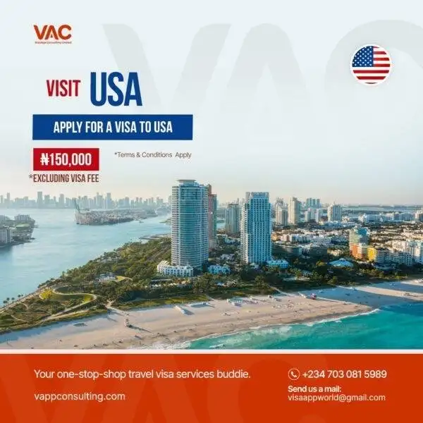 USA visa application from the best travel agent in nigeria