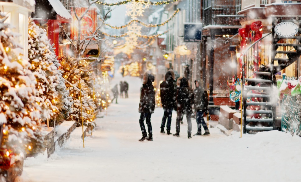 best place to visit in canada for christmas