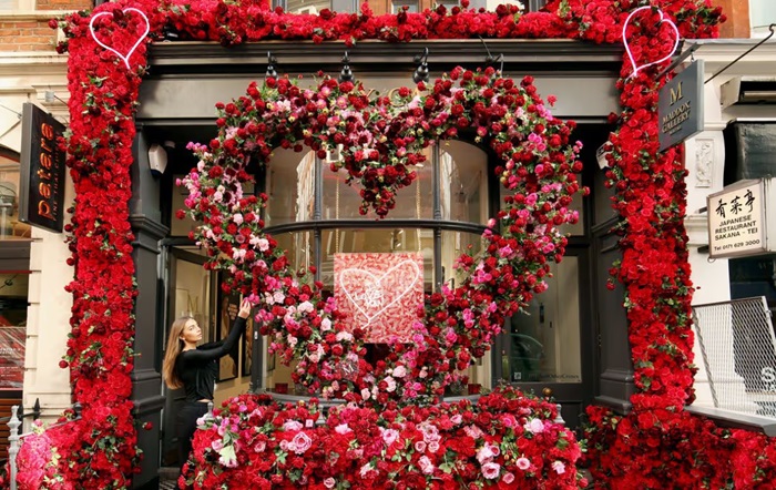 valentine's day in london
