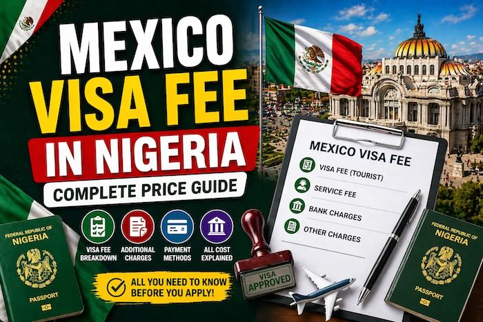 Mexico visa fee in Nigeria
